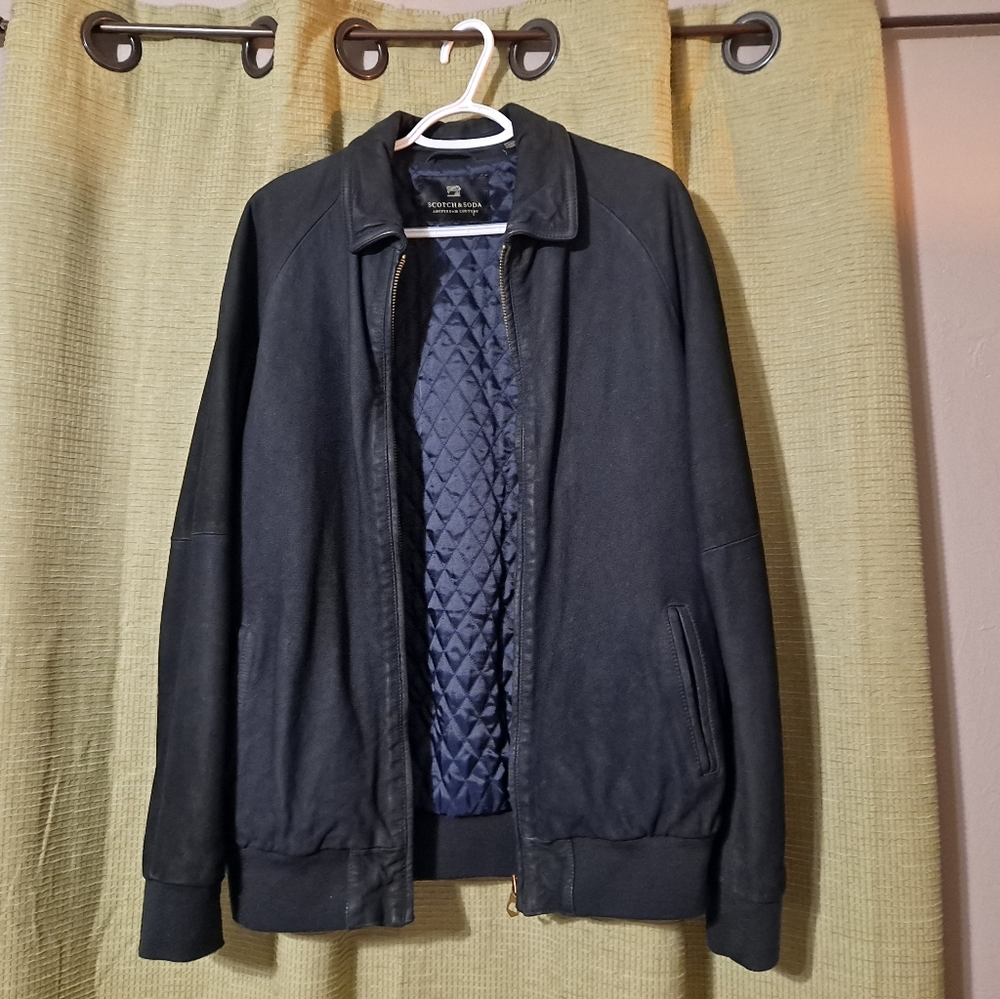 Men's Scotch and Soda Leather Jacket